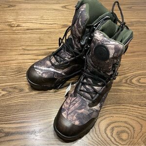 Rocky Men’s Lynx RKS0627 Insulated Camouflage Mossy Oak Hunting Boots 9” Size 8